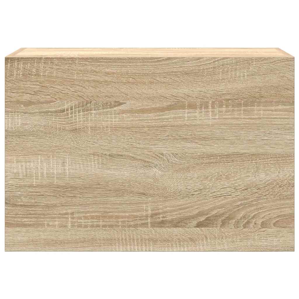 vidaXL Dulap perete baie, stejar sonoma, 60x25x40 cm, lemn prelucrat