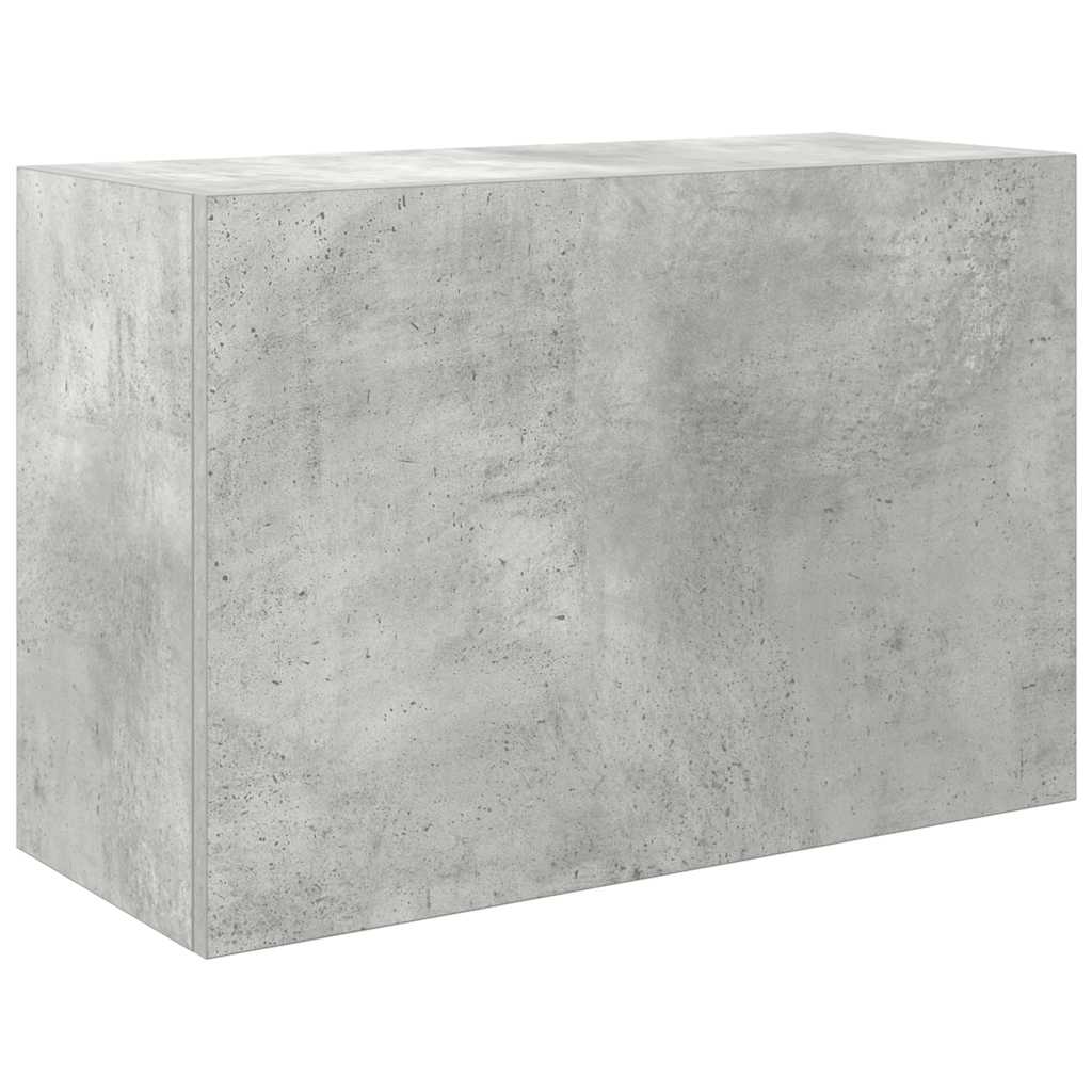 vidaXL Dulap perete baie, gri beton, 60x25x40 cm, lemn prelucrat vidaXL Dulap perete baie, gri beton, 60x25x40 cm, lemn prelucrat