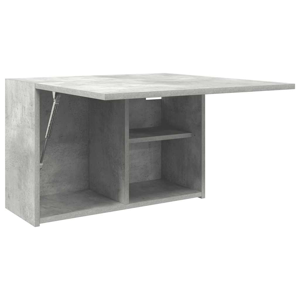 vidaXL Dulap perete baie, gri beton, 60x25x40 cm, lemn prelucrat vidaXL Dulap perete baie, gri beton, 60x25x40 cm, lemn prelucrat