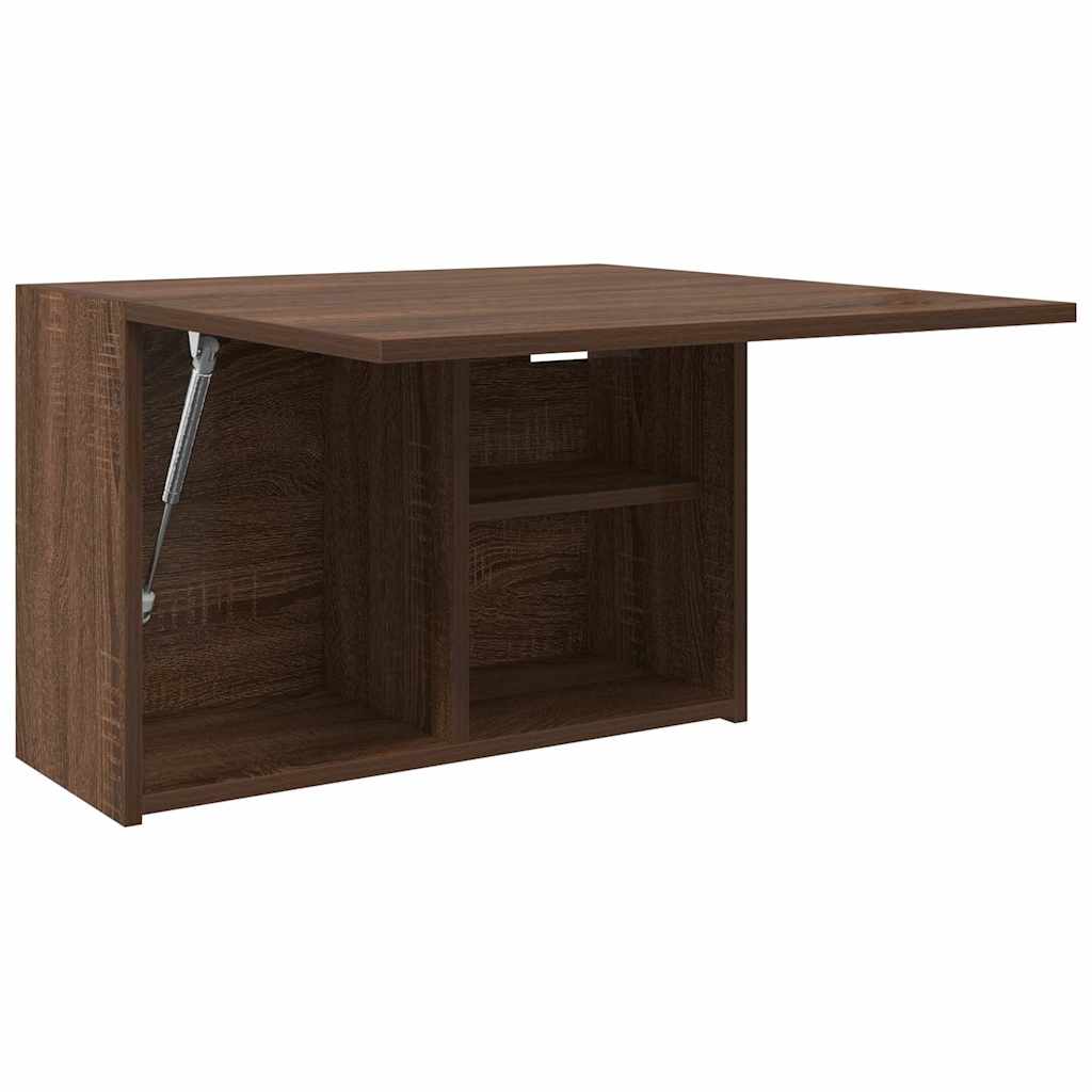 vidaXL Dulap perete de baie, stejar maro, 60x25x40 cm, lemn prelucrat