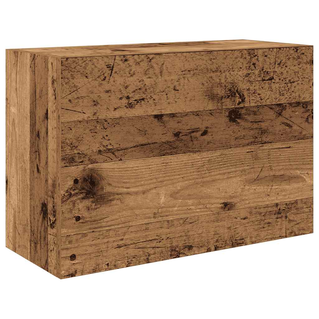 vidaXL Dulap perete de baie, lemn vechi, 60x25x40 cm, lemn prelucrat