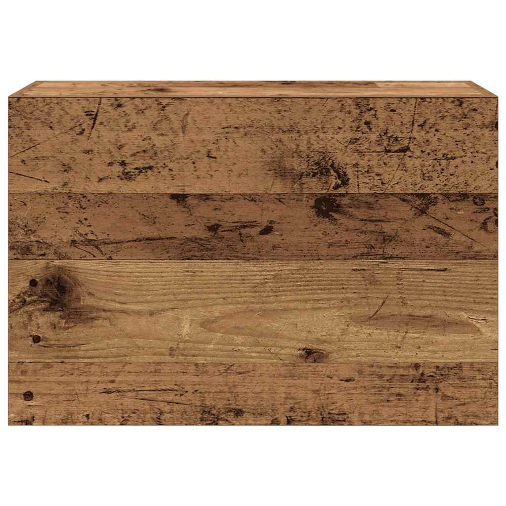 vidaXL Dulap perete de baie, lemn vechi, 60x25x40 cm, lemn prelucrat