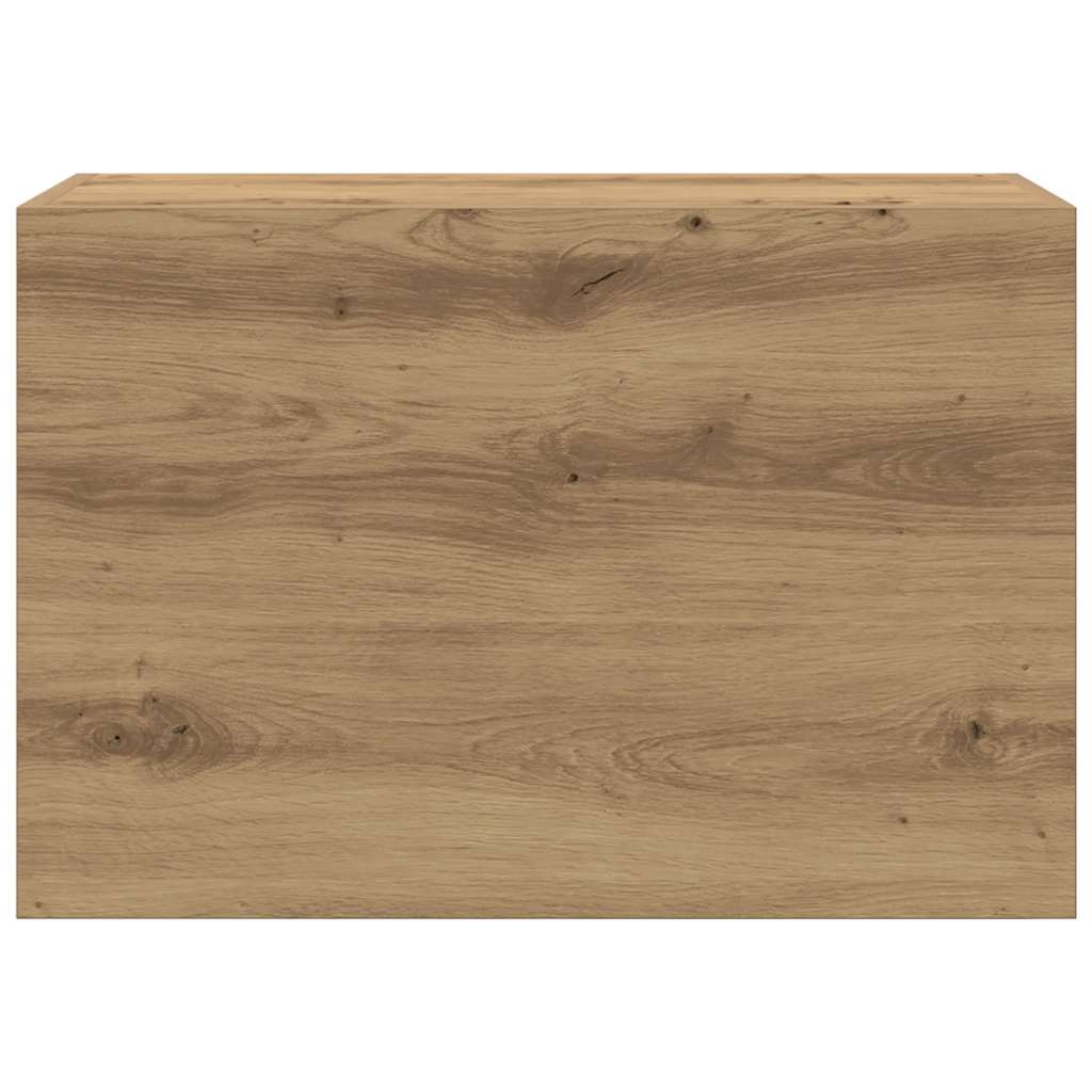 vidaXL Dulap perete baie stejar artizanal, 60x25x40 cm, lemn prelucrat vidaXL Dulap perete baie stejar artizanal, 60x25x40 cm, lemn prelucrat