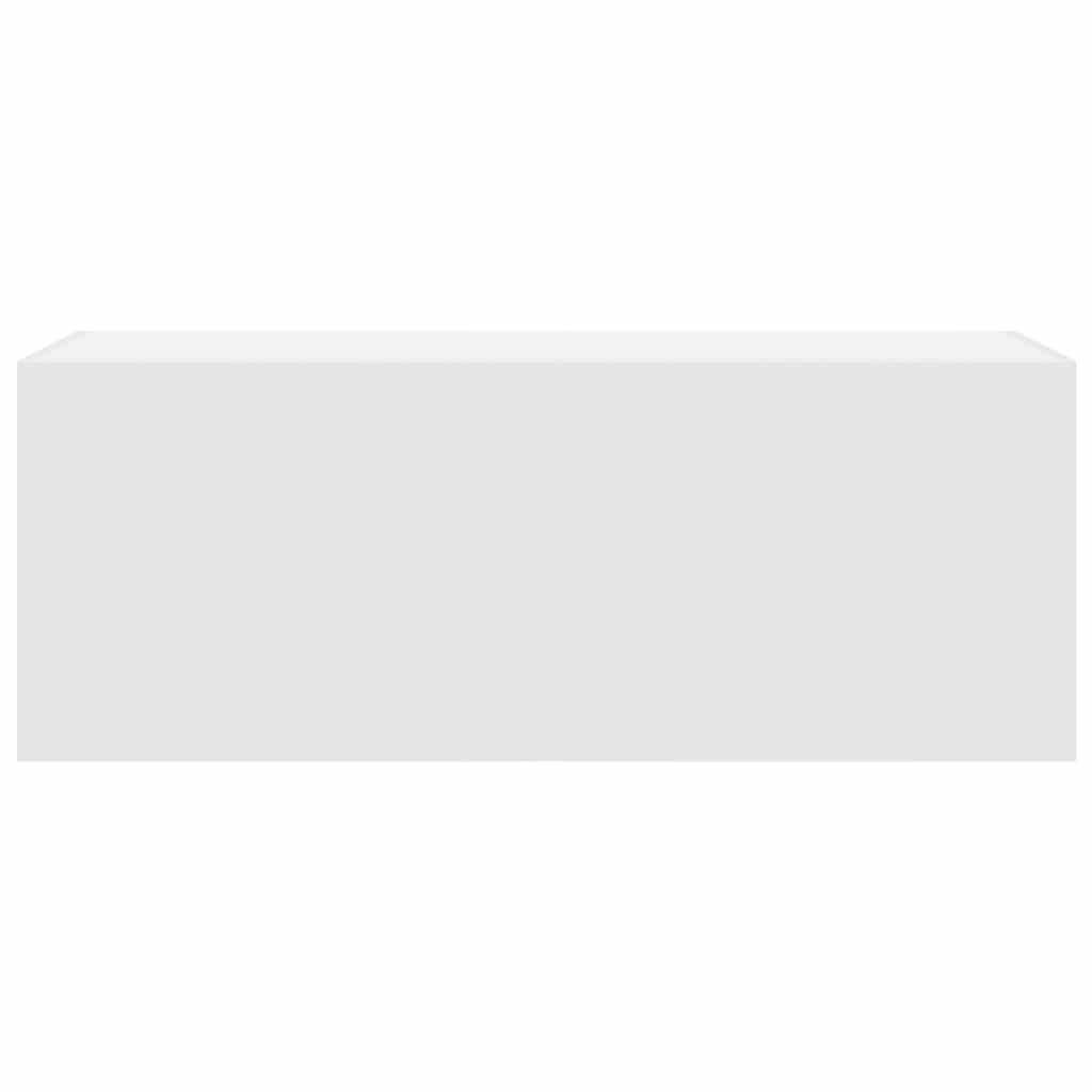 vidaXL Dulap de perete de baie, alb, 80x25x40 cm, lemn prelucrat vidaXL Dulap de perete de baie, alb, 80x25x40 cm, lemn prelucrat
