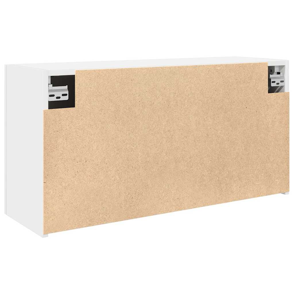 vidaXL Dulap de perete de baie, alb, 80x25x40 cm, lemn prelucrat vidaXL Dulap de perete de baie, alb, 80x25x40 cm, lemn prelucrat