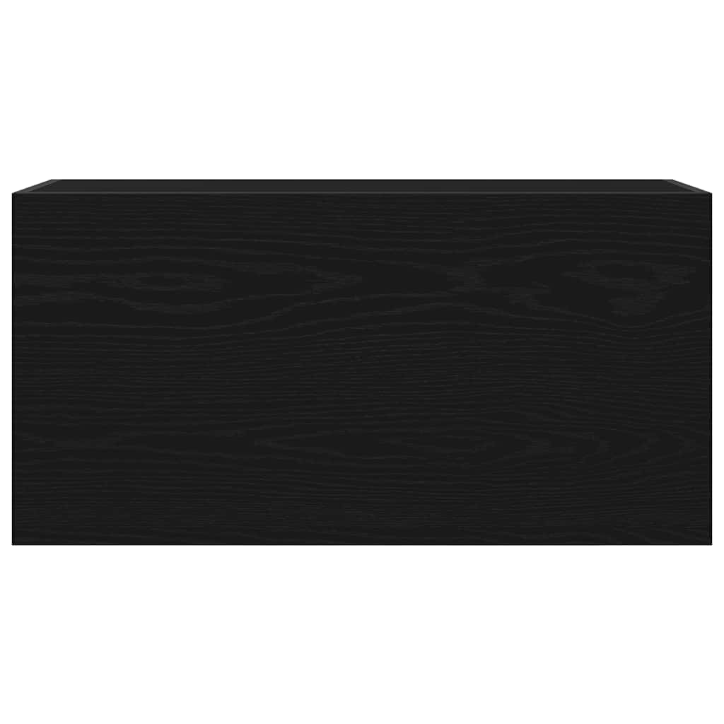 vidaXL Dulap de perete de baie, negru, 80x25x40 cm, lemn prelucrat vidaXL Dulap de perete de baie, negru, 80x25x40 cm, lemn prelucrat