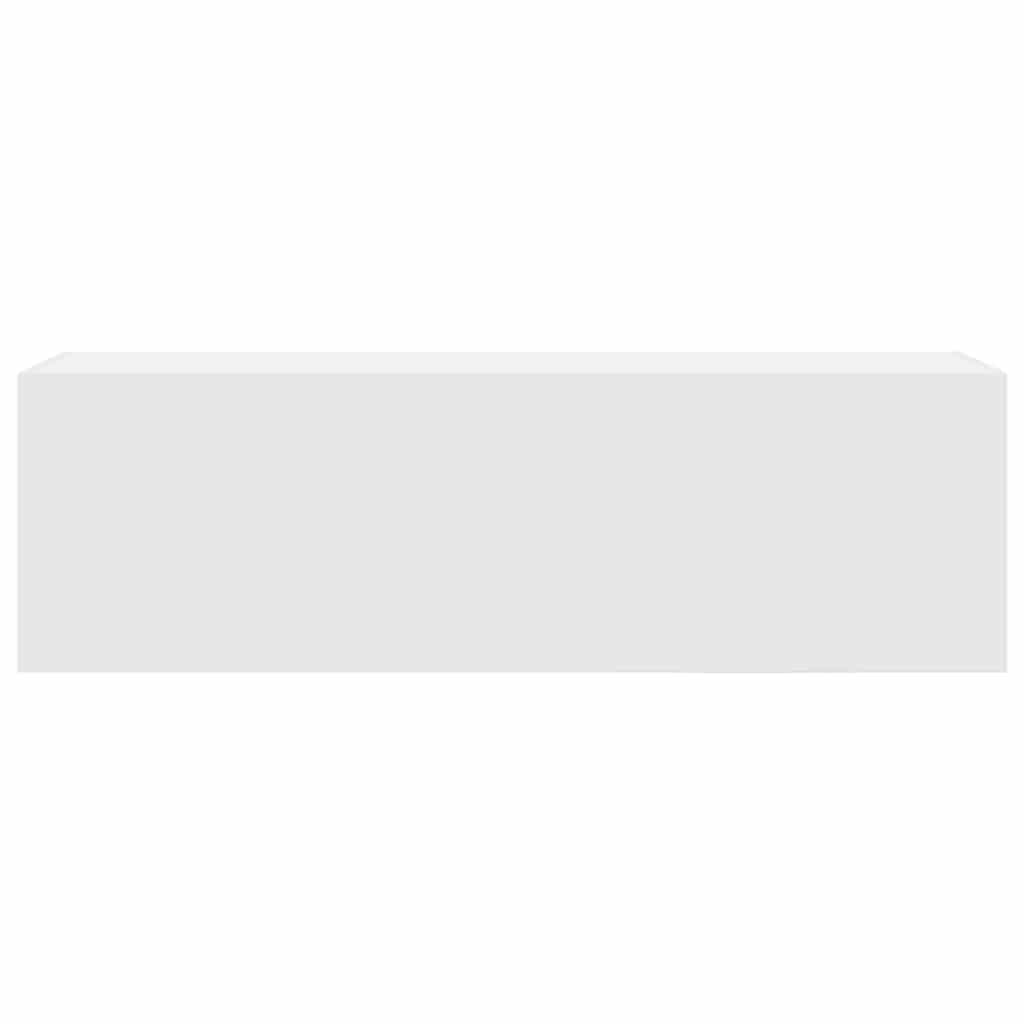 vidaXL Dulap de perete de baie, alb, 100x25x30 cm, lemn prelucrat vidaXL Dulap de perete de baie, alb, 100x25x30 cm, lemn prelucrat