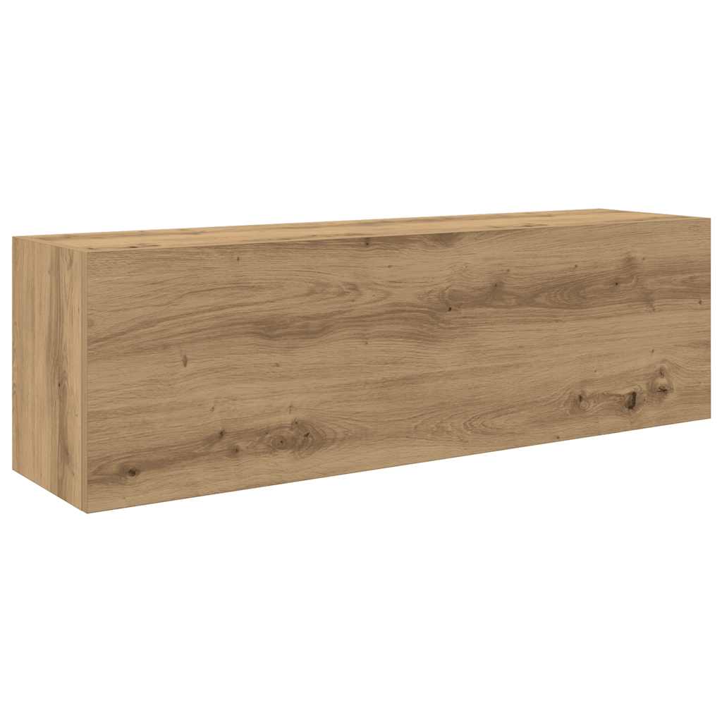vidaXL Dulap perete baie stejar artizanal, 100x25x30 cm lemn prelucrat vidaXL Dulap perete baie stejar artizanal, 100x25x30 cm lemn prelucrat