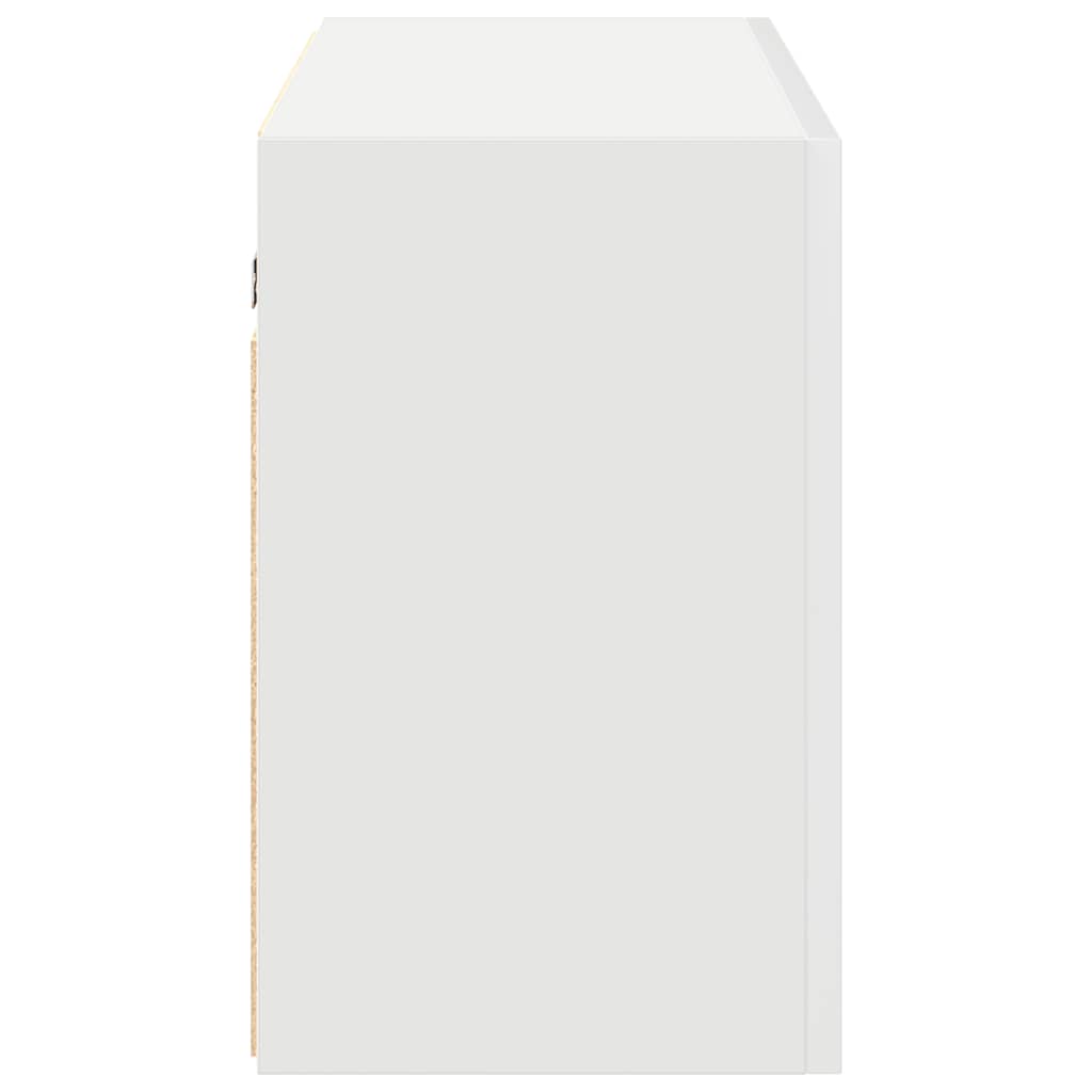 vidaXL Dulap de perete de baie, alb, 100x25x40 cm, lemn prelucrat vidaXL Dulap de perete de baie, alb, 100x25x40 cm, lemn prelucrat