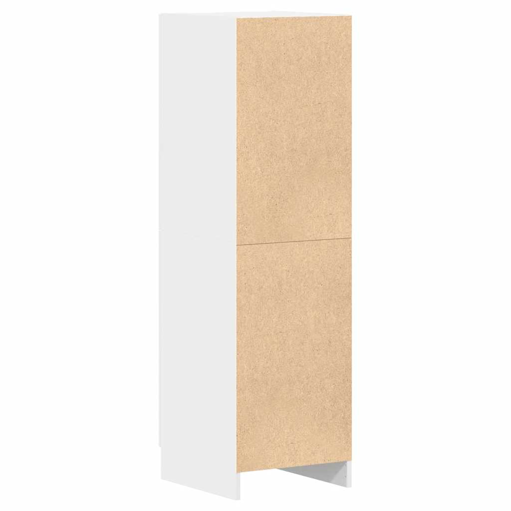 vidaXL Dulap de bucătărie, alb, 38x41,5x131,5 cm, lemn prelucrat