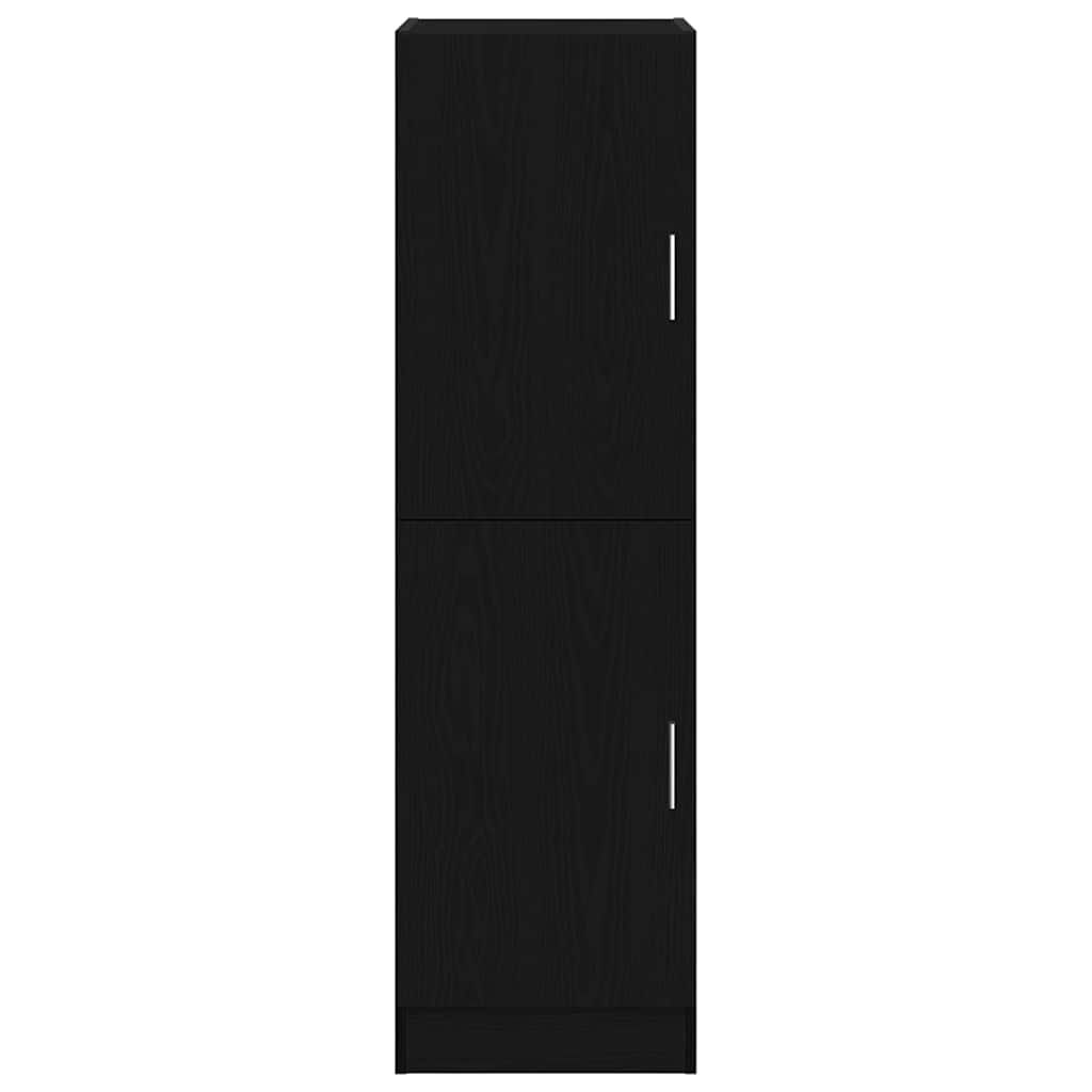 vidaXL Dulap de bucătărie, negru, 38x41,5x131,5 cm, lemn prelucrat
