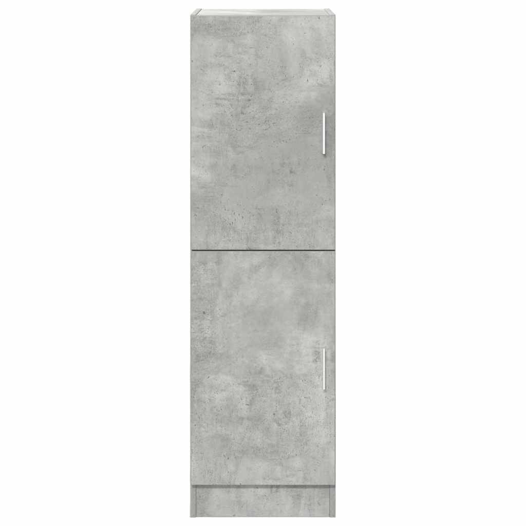 vidaXL Dulap de bucătărie, gri beton 38x41,5x131,5 cm lemn prelucrat