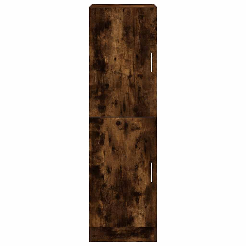 vidaXL Dulap de bucătărie, stejar fumuriu, 38x41,5x131,5 cm, lemn