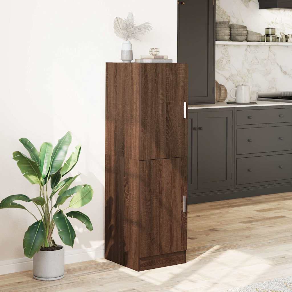vidaXL Dulap de bucătărie, stejar maro 38x41,5x131,5 cm lemn prelucrat