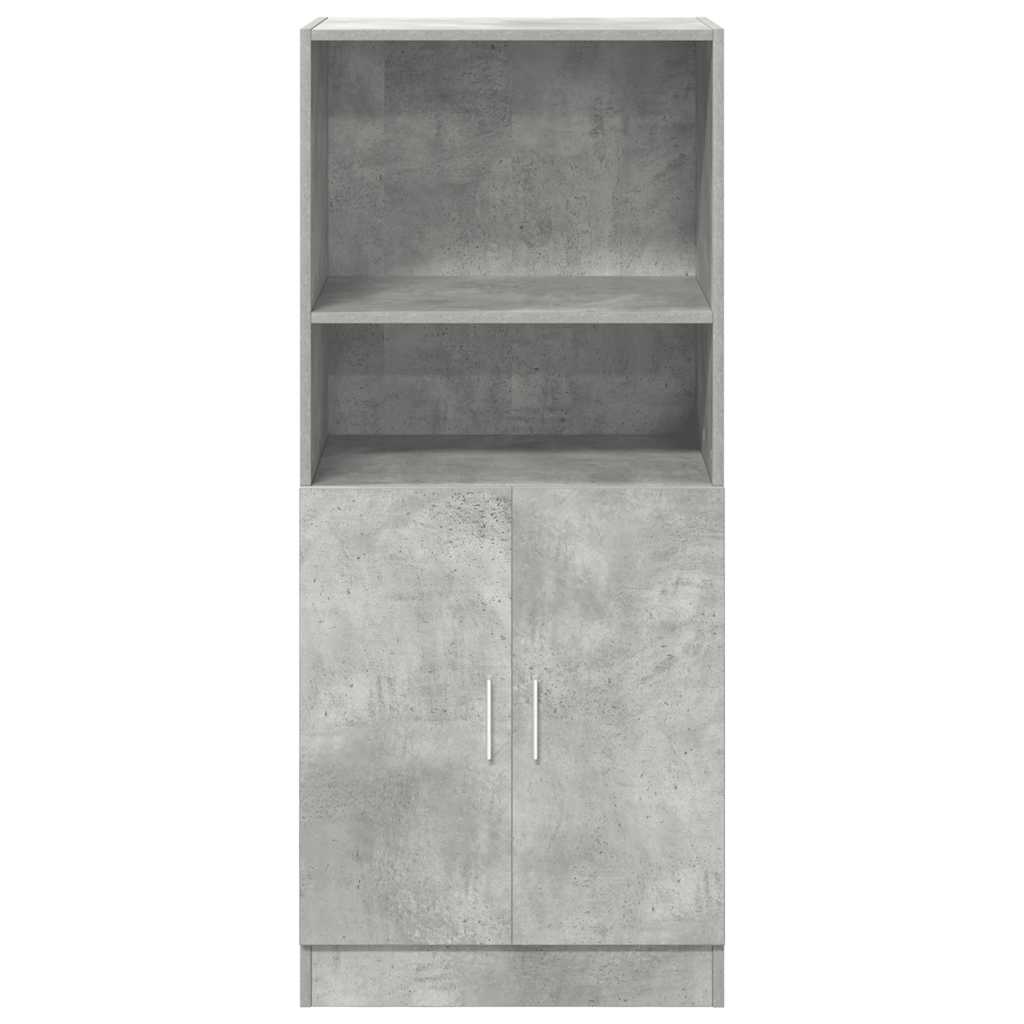 vidaXL Dulap de bucătărie, gri beton 57x41,5x131,5 cm lemn prelucrat