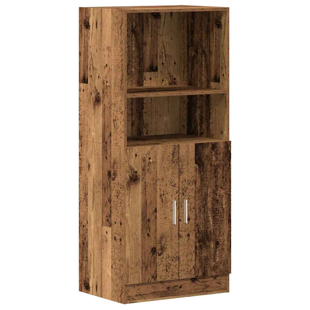 vidaXL Dulap de bucătărie, lemn vechi, 57x41,5x131,5 cm lemn prelucrat