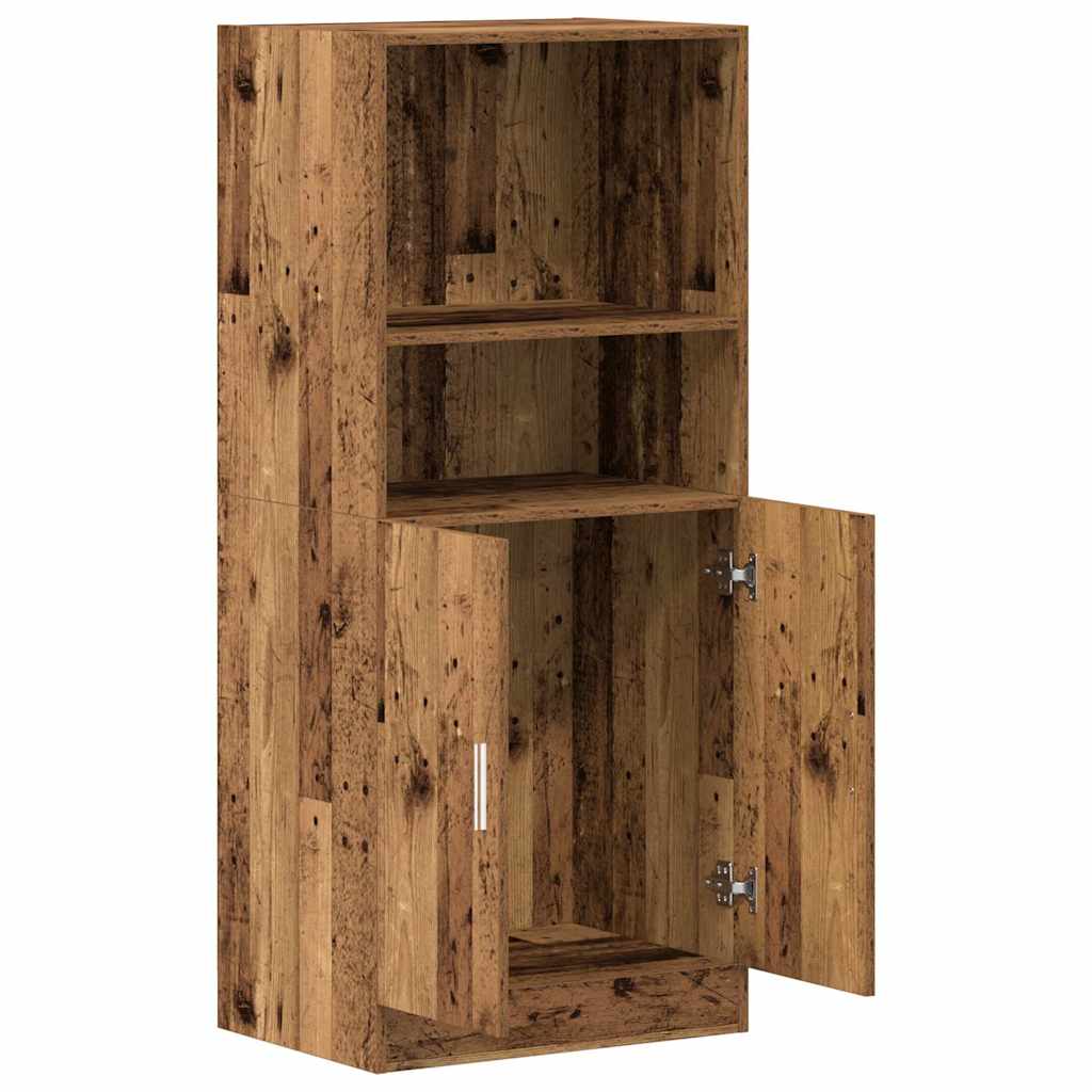 vidaXL Dulap de bucătărie, lemn vechi, 57x41,5x131,5 cm lemn prelucrat