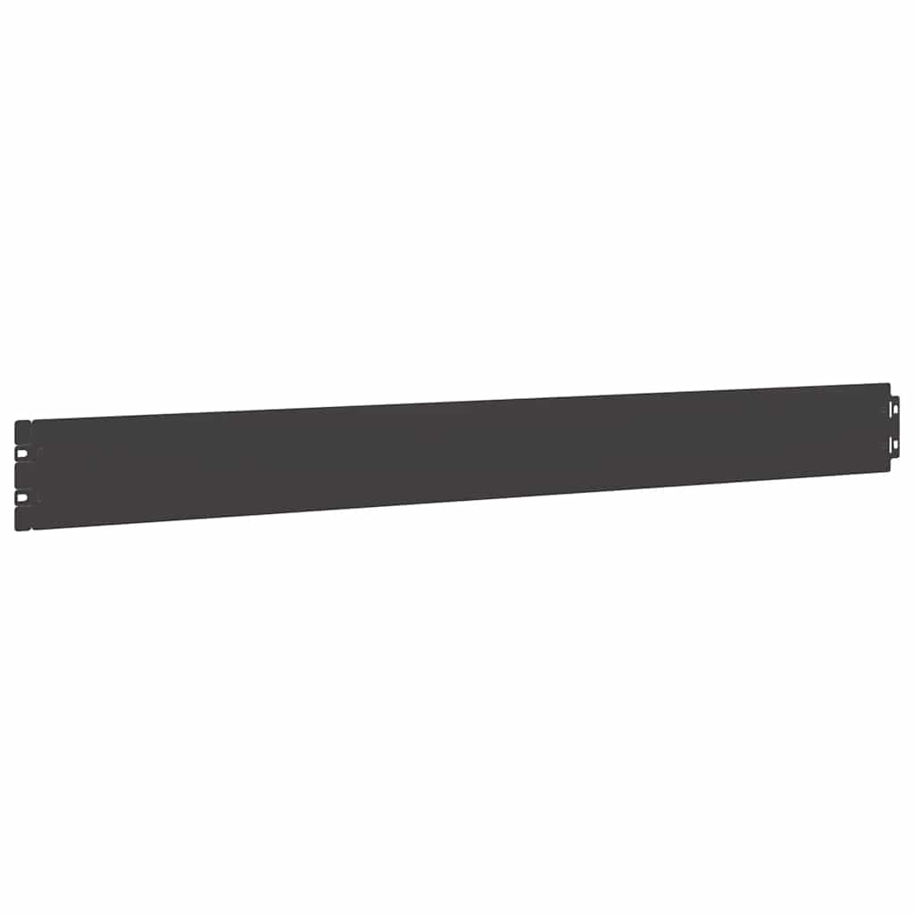 vidaXL Borduri de gazon 10 buc Negru 10x103 cm Oțel laminat la rece vidaXL Borduri de gazon 10 buc Negru 10x103 cm Oțel laminat la rece