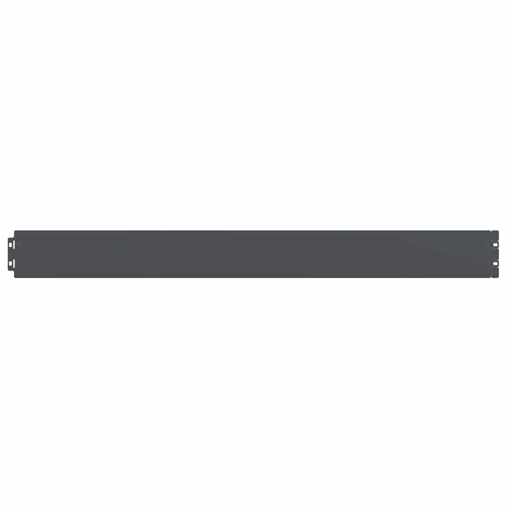 vidaXL Borduri de gazon 10 buc Antracit 10x103 cm Oțel laminat la rece vidaXL Borduri de gazon 10 buc Antracit 10x103 cm Oțel laminat la rece