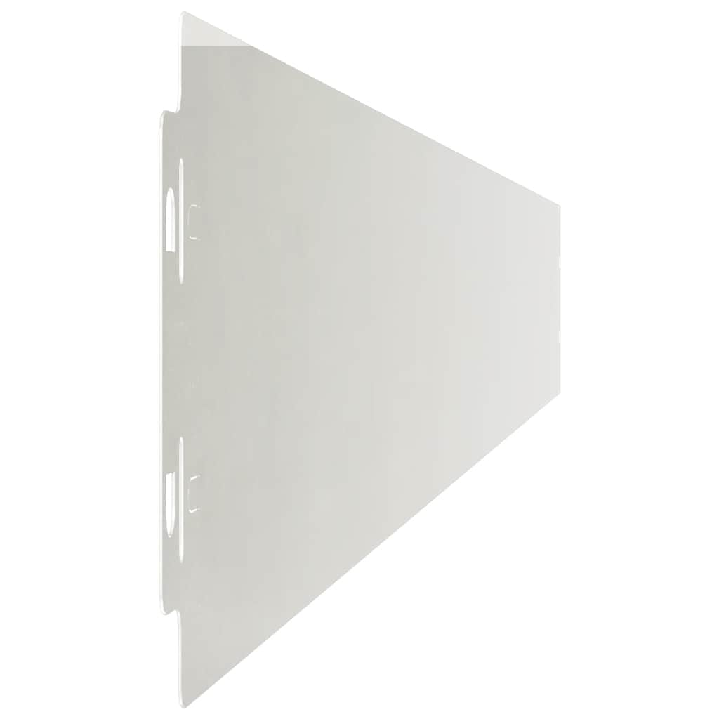 vidaXL Borduri de gazon 10 buc 10x103 cm Oțel inoxidabil vidaXL Borduri de gazon 10 buc 10x103 cm Oțel inoxidabil
