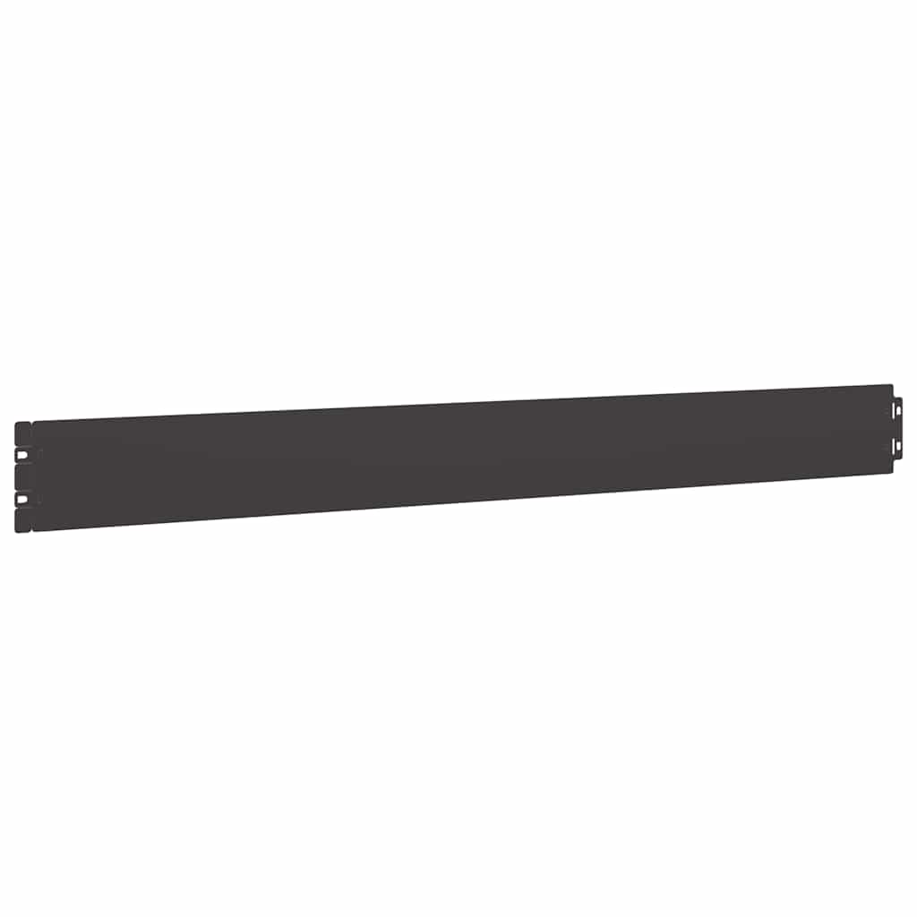 vidaXL Borduri de gazon 50 buc Negru 10x103 cm Oțel laminat la rece vidaXL Borduri de gazon 50 buc Negru 10x103 cm Oțel laminat la rece