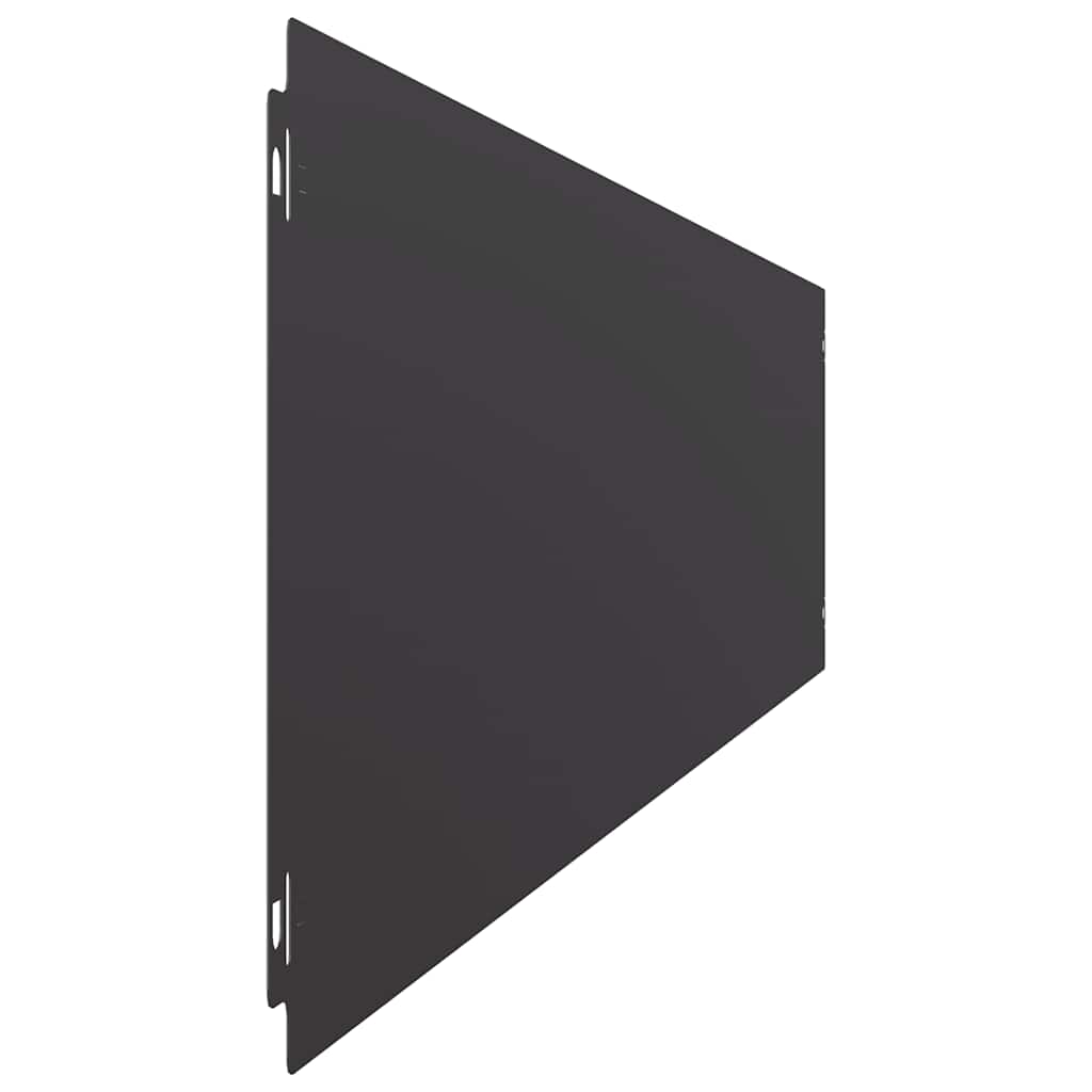 vidaXL Borduri de gazon 10 buc Negru 20x103 cm Oțel laminat la rece vidaXL Borduri de gazon 10 buc Negru 20x103 cm Oțel laminat la rece