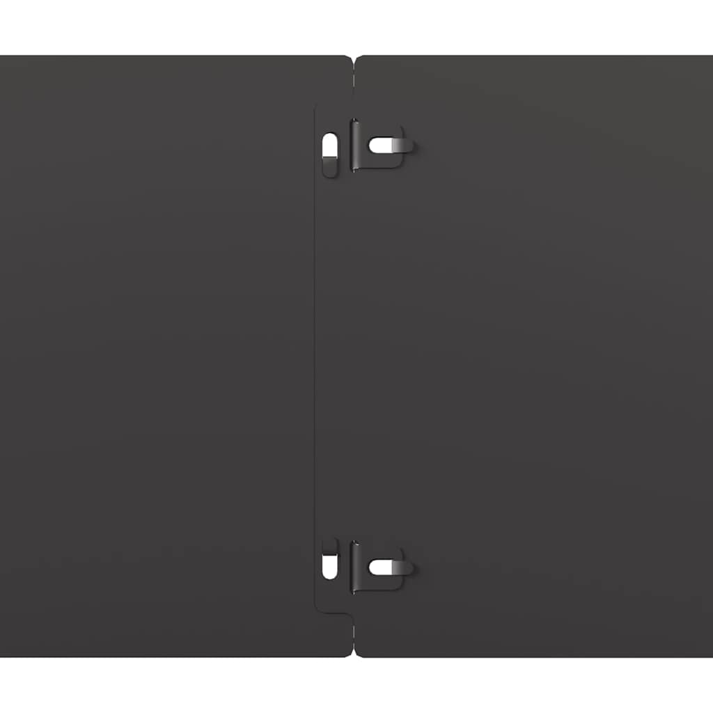vidaXL Borduri de gazon 10 buc Negru 20x103 cm Oțel laminat la rece vidaXL Borduri de gazon 10 buc Negru 20x103 cm Oțel laminat la rece