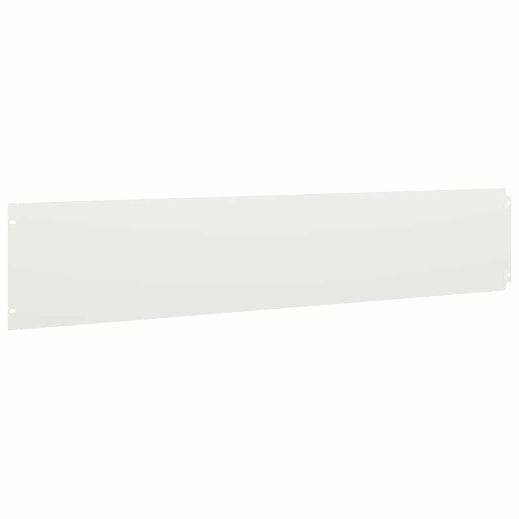 vidaXL Borduri de gazon 10 buc Alb 20x103 cm Oțel laminat la rece vidaXL Borduri de gazon 10 buc Alb 20x103 cm Oțel laminat la rece