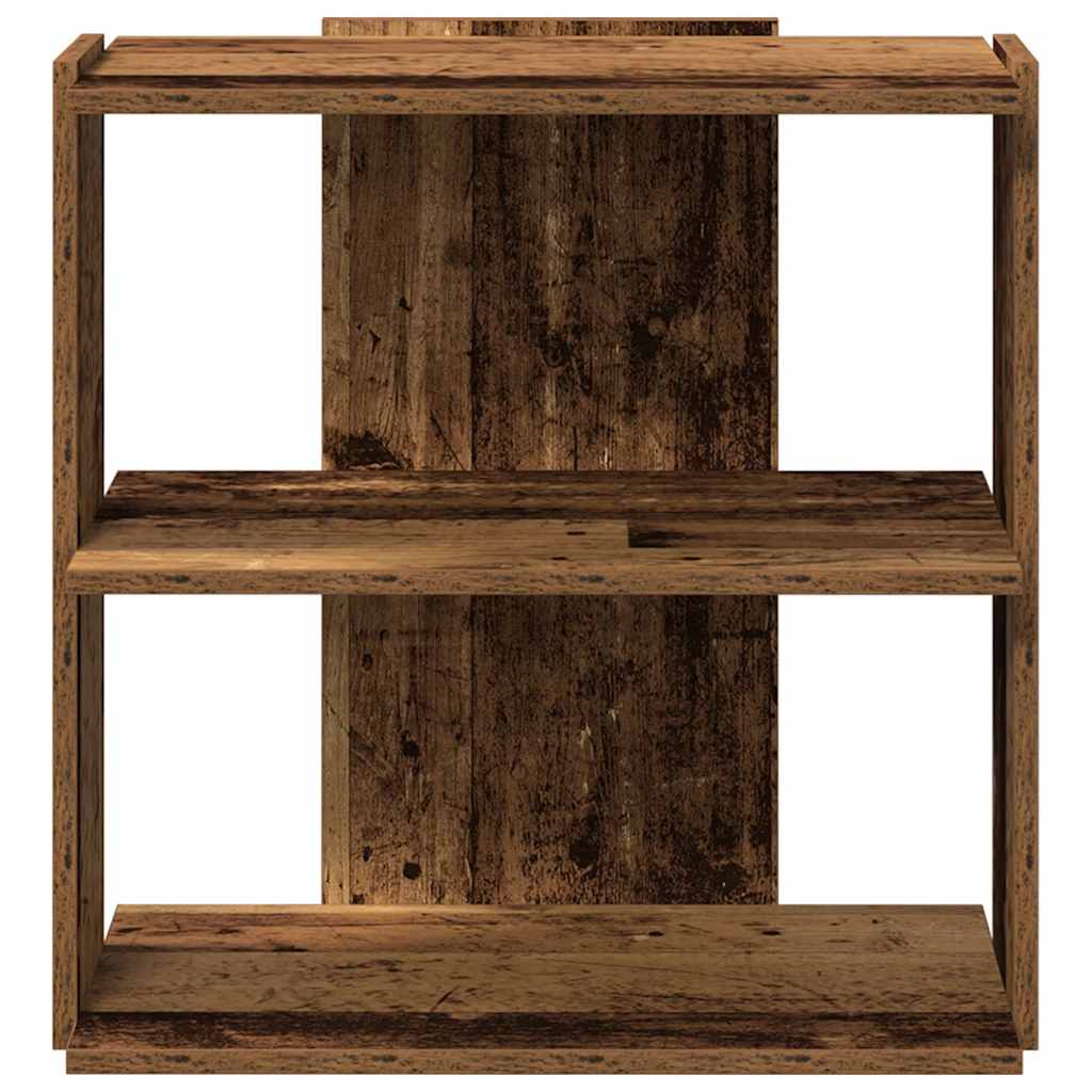vidaXL Bibliotecă cu 5 niveluri lemn vechi 60x30x60 cm lemn vidaXL Bibliotecă cu 5 niveluri lemn vechi 60x30x60 cm lemn