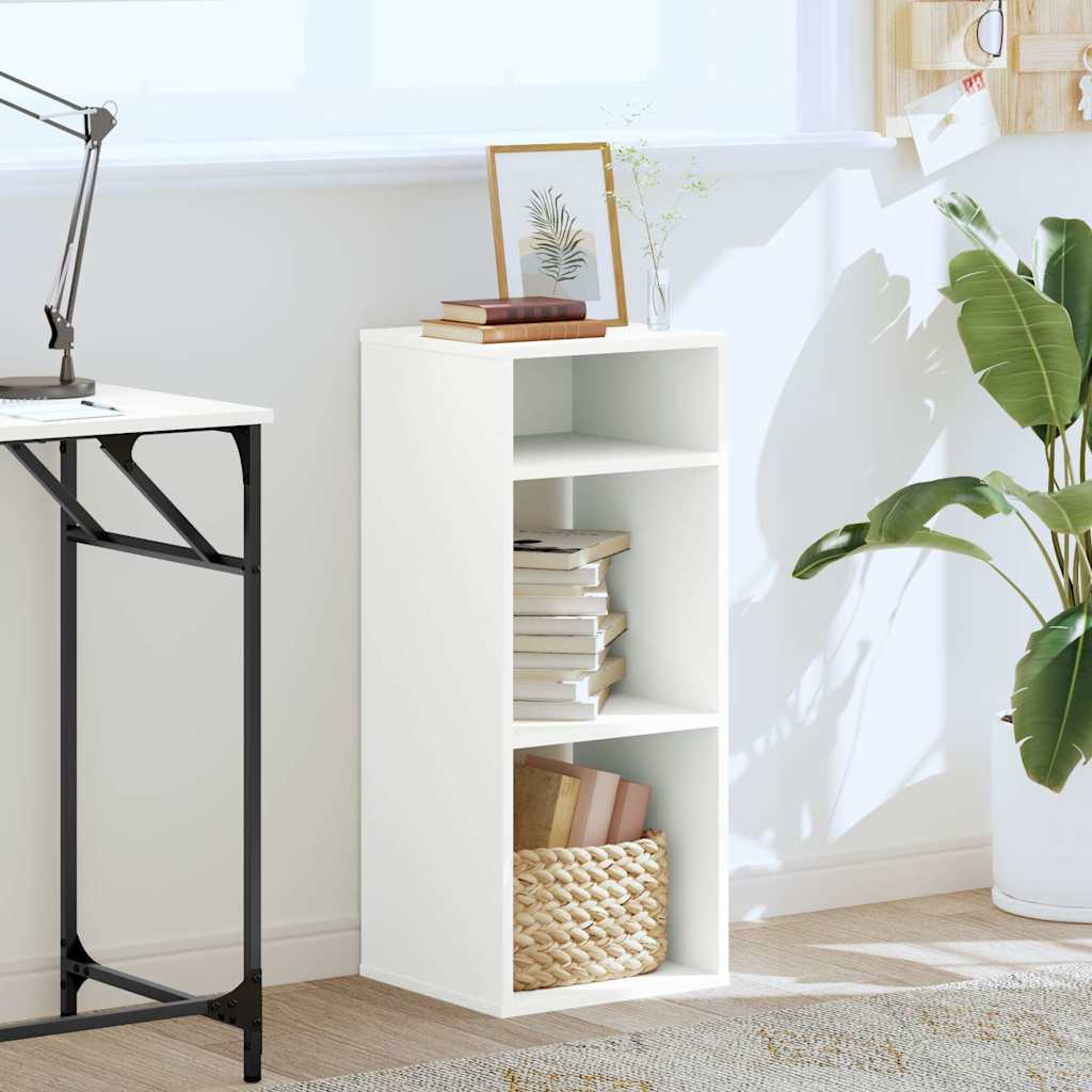 vidaXL Bibliotecă, alb, 34x31x80 cm, lemn prelucrat vidaXL Bibliotecă, alb, 34x31x80 cm, lemn prelucrat