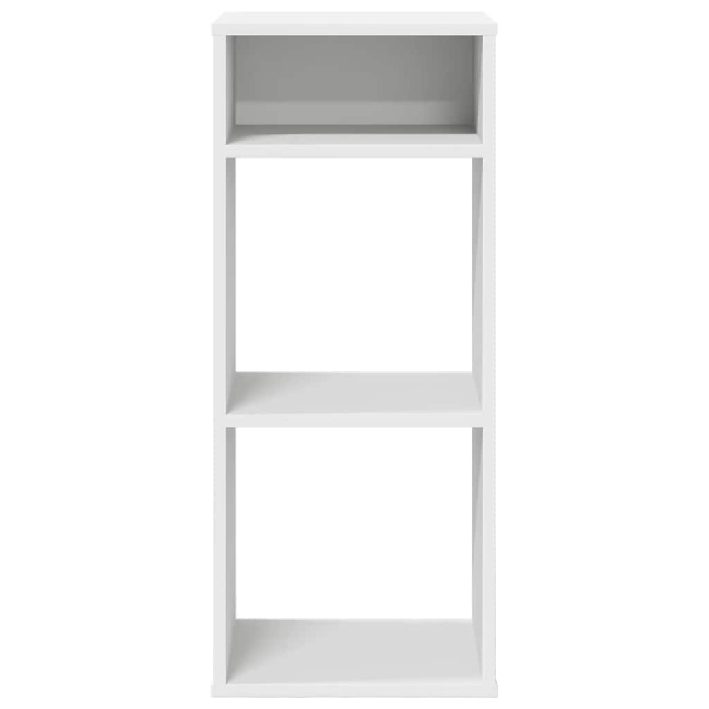 vidaXL Bibliotecă, alb, 34x31x80 cm, lemn prelucrat vidaXL Bibliotecă, alb, 34x31x80 cm, lemn prelucrat