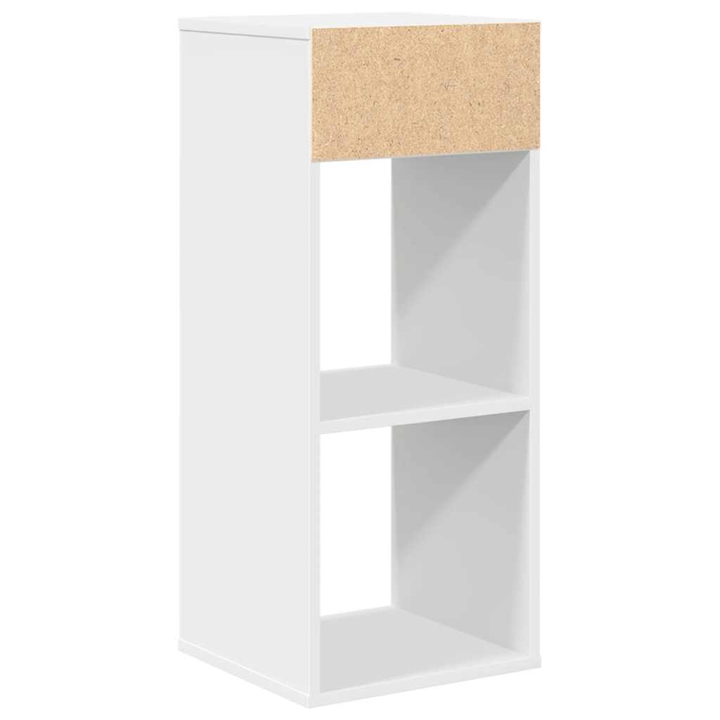 vidaXL Bibliotecă, alb, 34x31x80 cm, lemn prelucrat vidaXL Bibliotecă, alb, 34x31x80 cm, lemn prelucrat