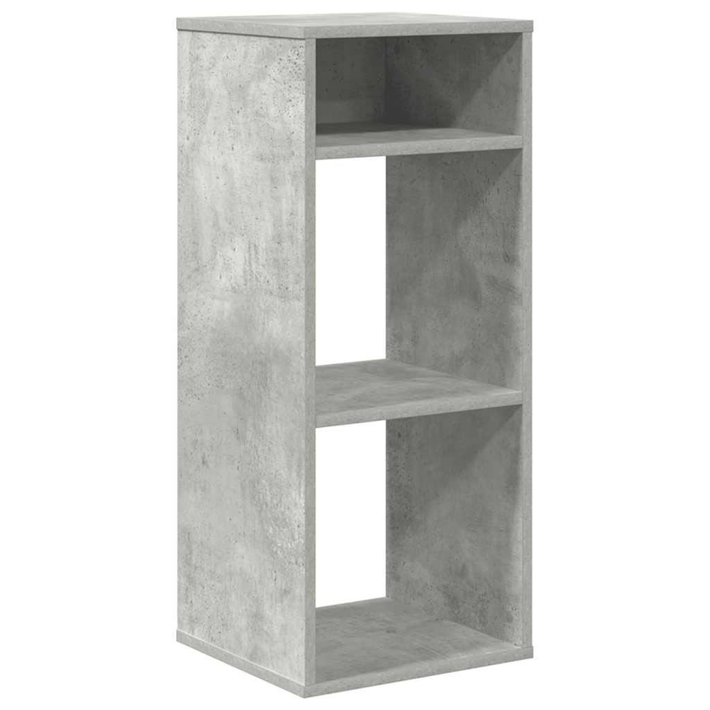 vidaXL Bibliotecă, gri beton, 34x31x80 cm, lemn prelucrat vidaXL Bibliotecă, gri beton, 34x31x80 cm, lemn prelucrat