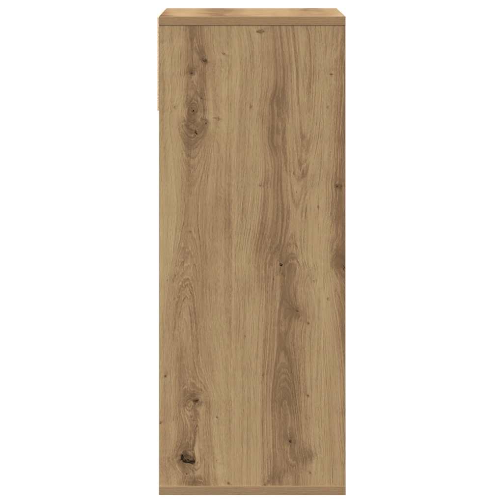 vidaXL Bibliotecă, stejar artizanal, 34x31x80 cm, lemn prelucrat vidaXL Bibliotecă, stejar artizanal, 34x31x80 cm, lemn prelucrat