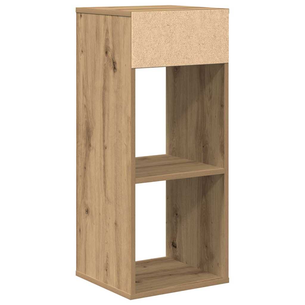 vidaXL Bibliotecă, stejar artizanal, 34x31x80 cm, lemn prelucrat vidaXL Bibliotecă, stejar artizanal, 34x31x80 cm, lemn prelucrat