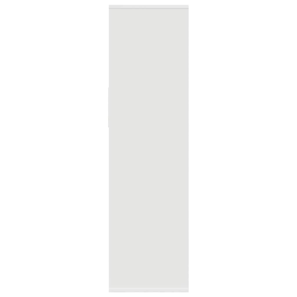 vidaXL Bibliotecă, alb, 34x31x112 cm, lemn prelucrat vidaXL Bibliotecă, alb, 34x31x112 cm, lemn prelucrat