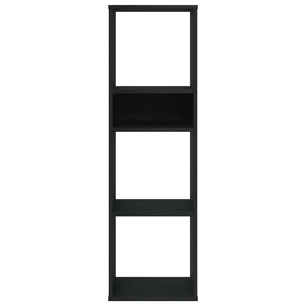 vidaXL Dulap cu cărți negru 34x31x112 cm lemn prelucrat vidaXL Dulap cu cărți negru 34x31x112 cm lemn prelucrat