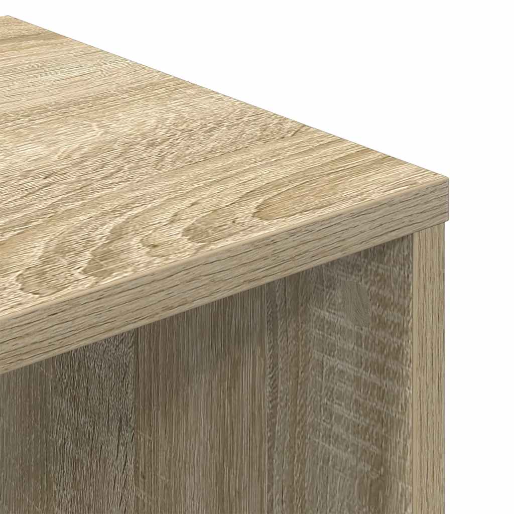 vidaXL Bibliotecă, stejar sonoma, 34x31x112 cm, lemn prelucrat vidaXL Bibliotecă, stejar sonoma, 34x31x112 cm, lemn prelucrat