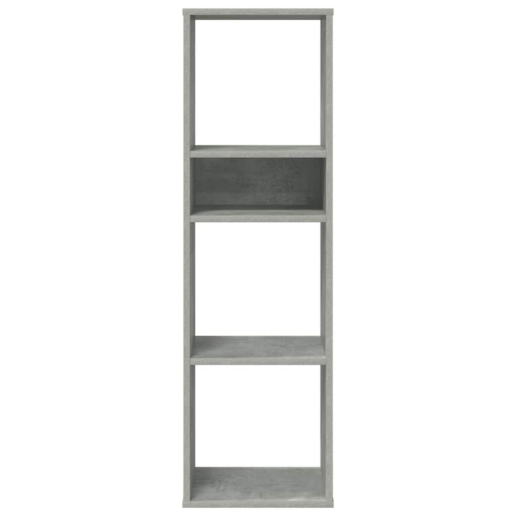vidaXL Bibliotecă, gri beton, 34x31x112 cm, lemn prelucrat vidaXL Bibliotecă, gri beton, 34x31x112 cm, lemn prelucrat