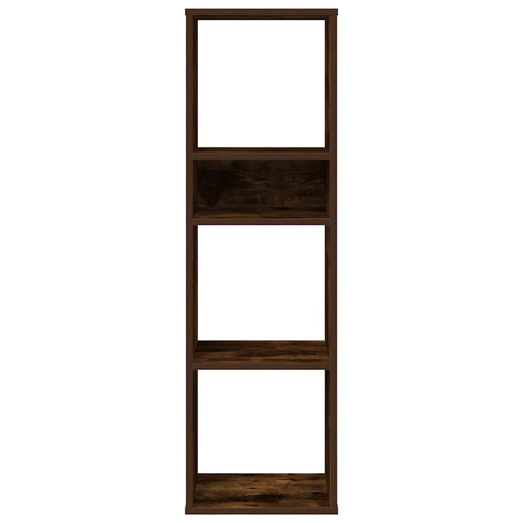 vidaXL Bibliotecă, stejar fumuriu, 34x31x112 cm, lemn prelucrat vidaXL Bibliotecă, stejar fumuriu, 34x31x112 cm, lemn prelucrat