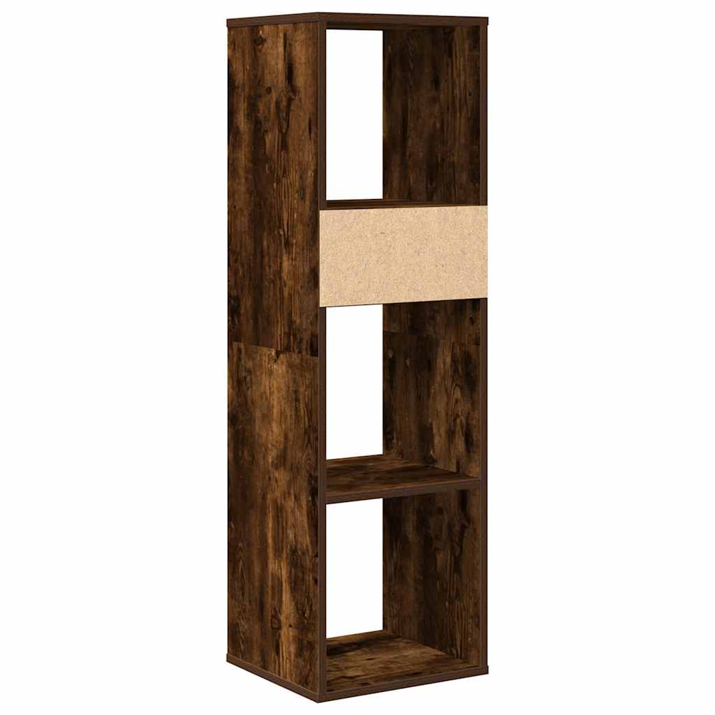 vidaXL Bibliotecă, stejar fumuriu, 34x31x112 cm, lemn prelucrat vidaXL Bibliotecă, stejar fumuriu, 34x31x112 cm, lemn prelucrat