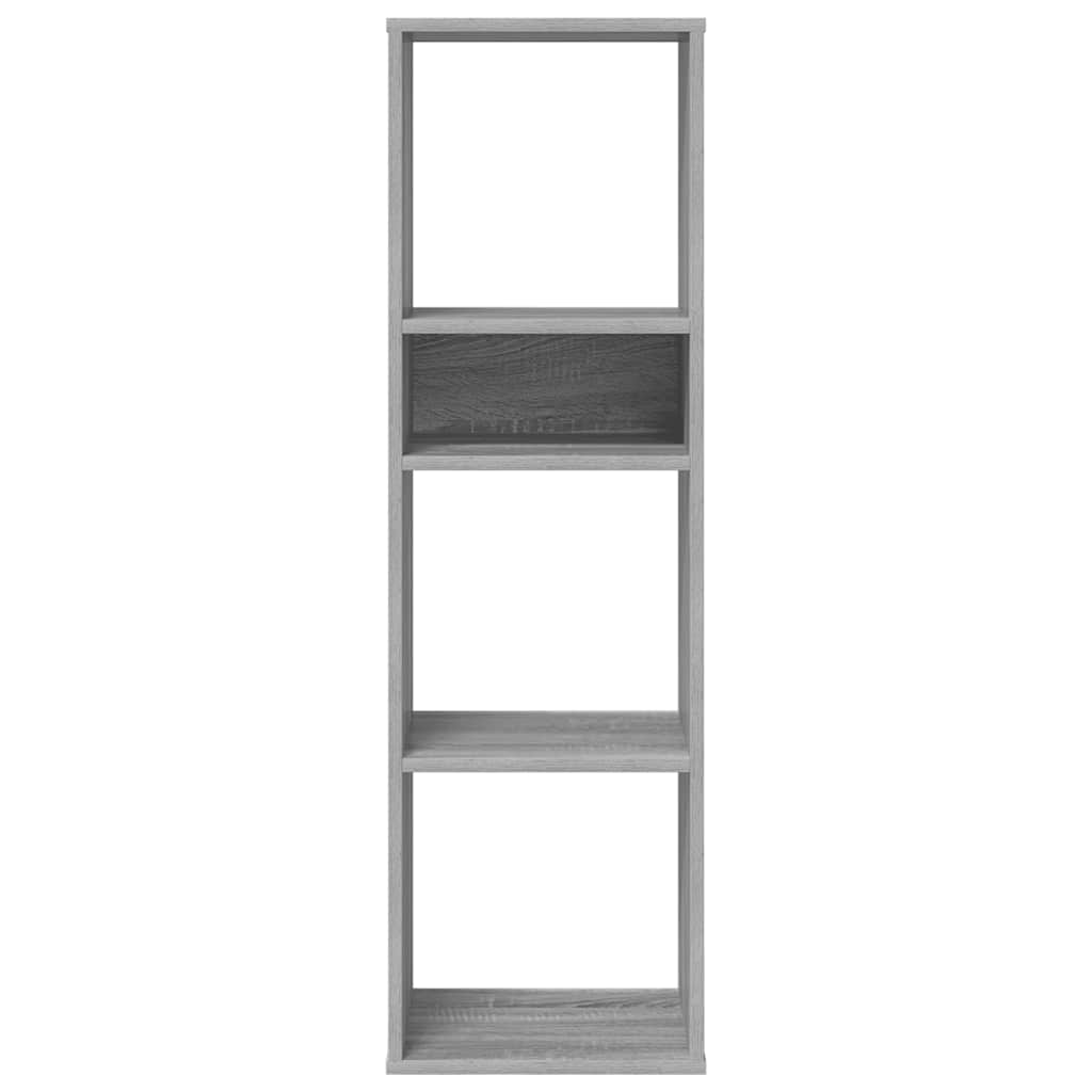 vidaXL Bibliotecă, gri sonoma, 34x31x112 cm, lemn prelucrat vidaXL Bibliotecă, gri sonoma, 34x31x112 cm, lemn prelucrat