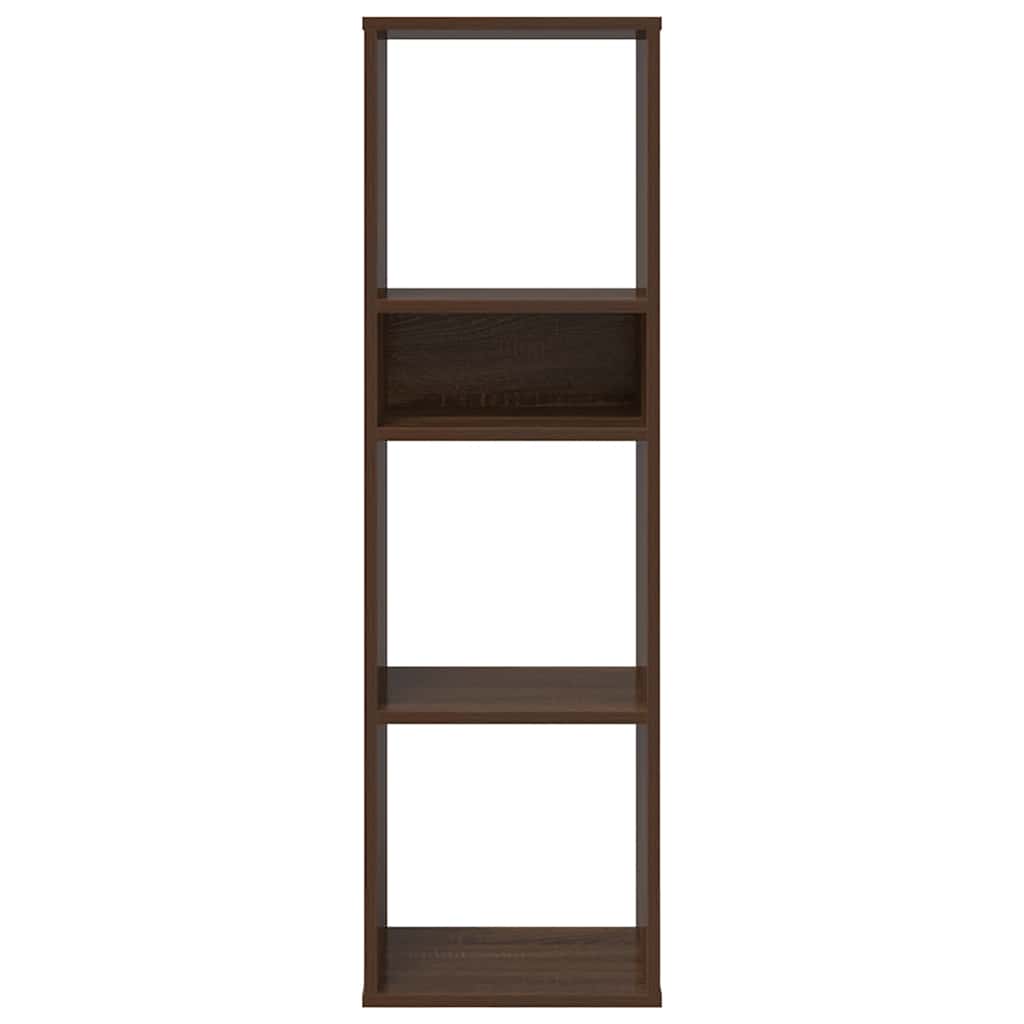 vidaXL Bibliotecă, stejar maro, 34x31x112 cm, lemn prelucrat