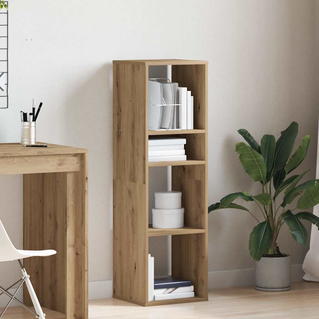 vidaXL Bibliotecă, stejar artizanal, 34x31x112 cm, lemn prelucrat vidaXL Bibliotecă, stejar artizanal, 34x31x112 cm, lemn prelucrat