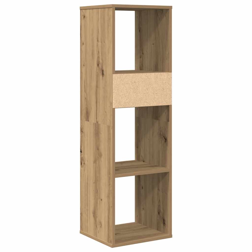 vidaXL Bibliotecă, stejar artizanal, 34x31x112 cm, lemn prelucrat vidaXL Bibliotecă, stejar artizanal, 34x31x112 cm, lemn prelucrat