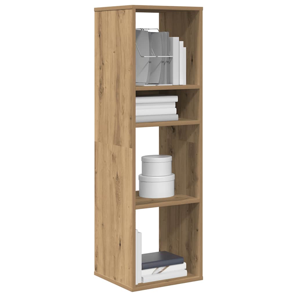 vidaXL Bibliotecă, stejar artizanal, 34x31x112 cm, lemn prelucrat vidaXL Bibliotecă, stejar artizanal, 34x31x112 cm, lemn prelucrat