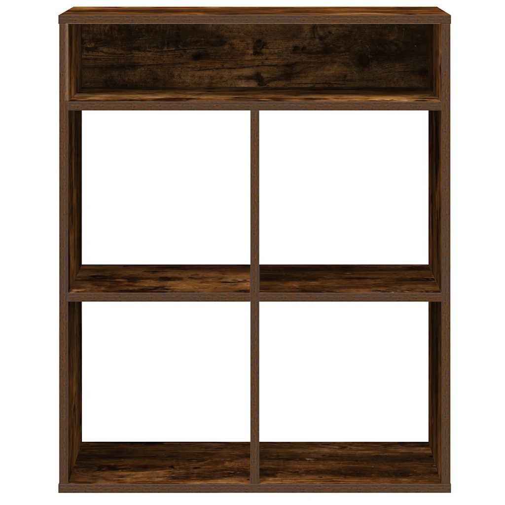 vidaXL Bibliotecă, stejar fumuriu, 66x31x80 cm, lemn prelucrat vidaXL Bibliotecă, stejar fumuriu, 66x31x80 cm, lemn prelucrat