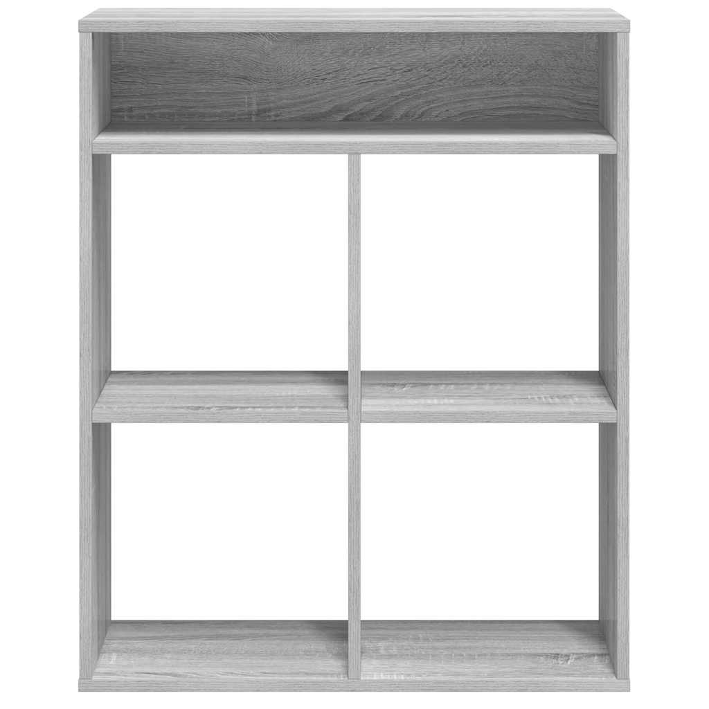 vidaXL Bibliotecă, gri sonoma, 66x31x80 cm, lemn prelucrat vidaXL Bibliotecă, gri sonoma, 66x31x80 cm, lemn prelucrat