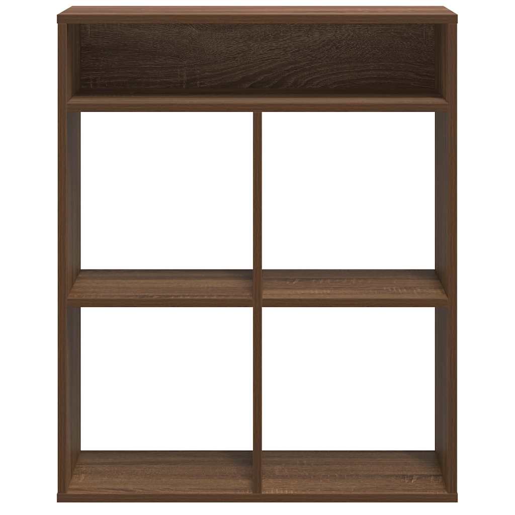 vidaXL Bibliotecă, stejar maro, 66x31x80 cm, lemn prelucrat vidaXL Bibliotecă, stejar maro, 66x31x80 cm, lemn prelucrat