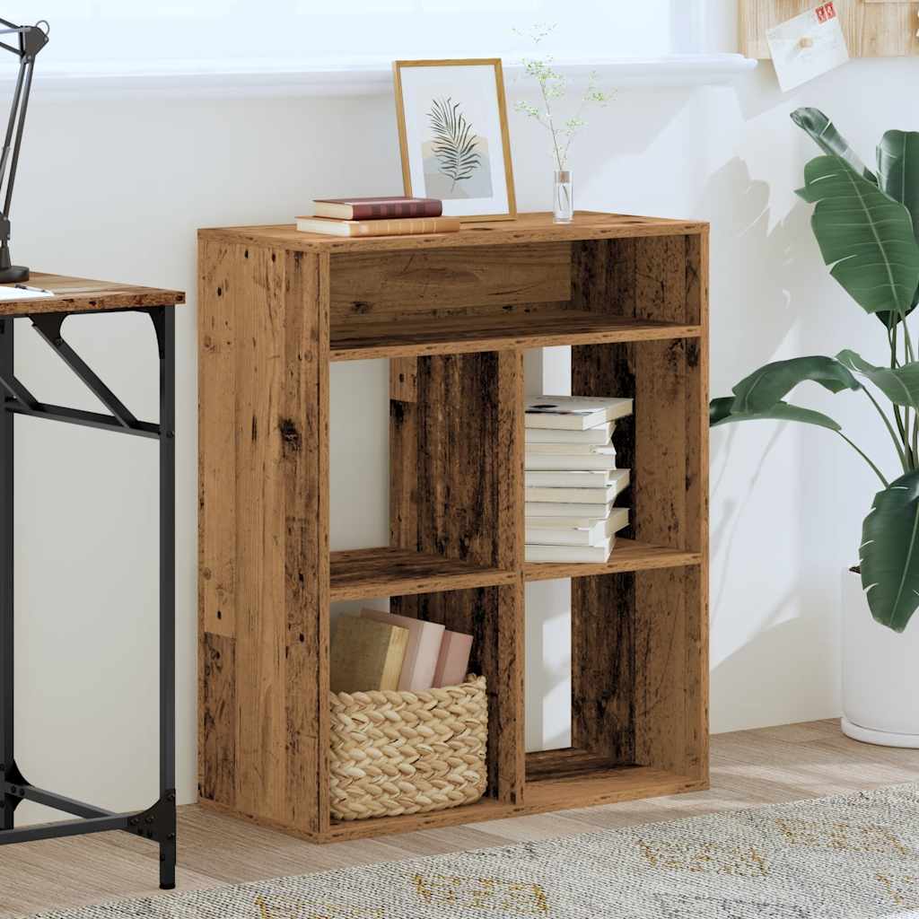 vidaXL Bibliotecă, lemn vechi, 66x31x80 cm, lemn prelucrat vidaXL Bibliotecă, lemn vechi, 66x31x80 cm, lemn prelucrat